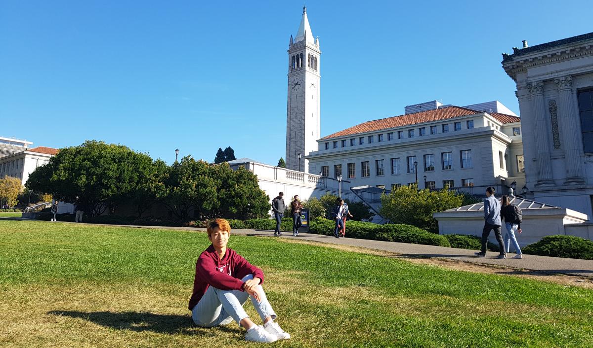 Luke near Campanile